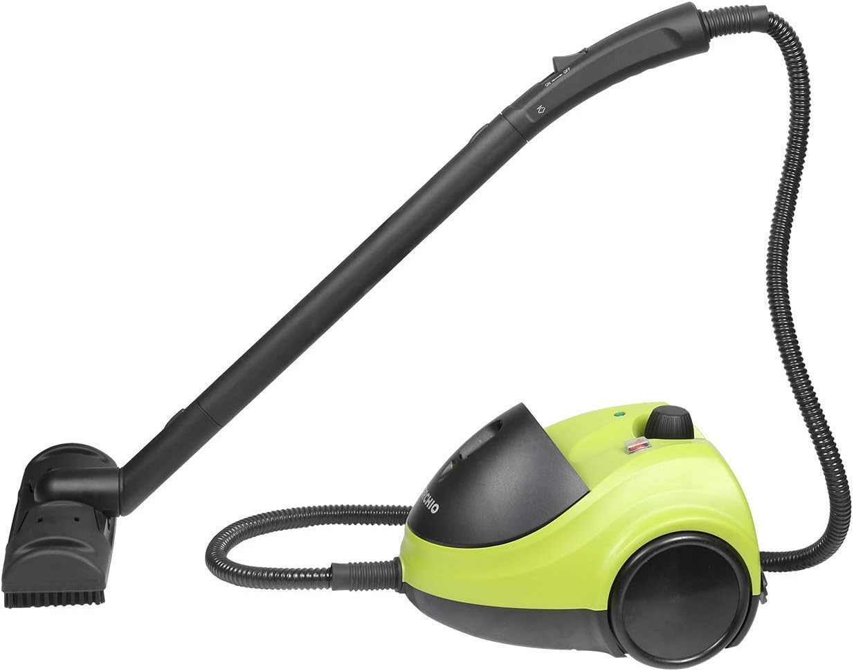 WISEECO Handheld with Pads Brush Extension Pipes Neat Cleaner Best Multipurpose Heavy Duty for Floors,Cars,and More Multifunction 3.5 Bar 1700W, Green, normal