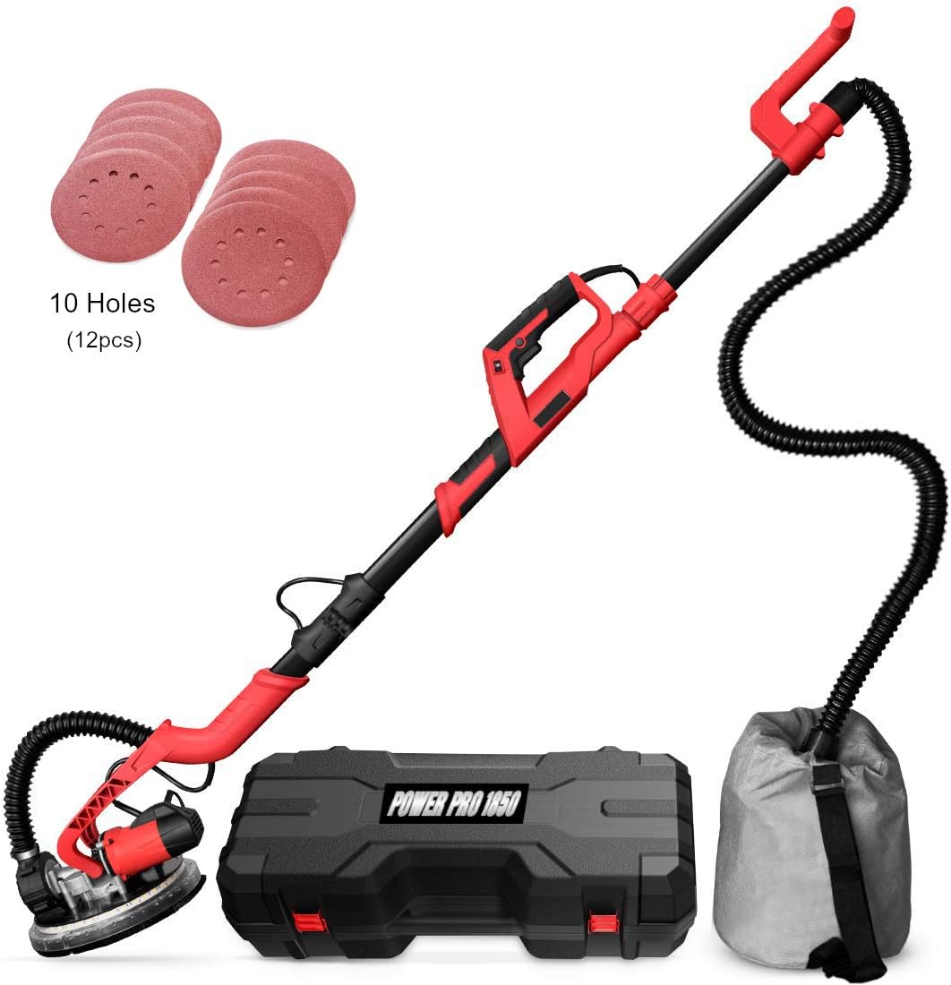 POWER PRO 1850 Electric Drywall Sander Variable Speed 10001850rpm