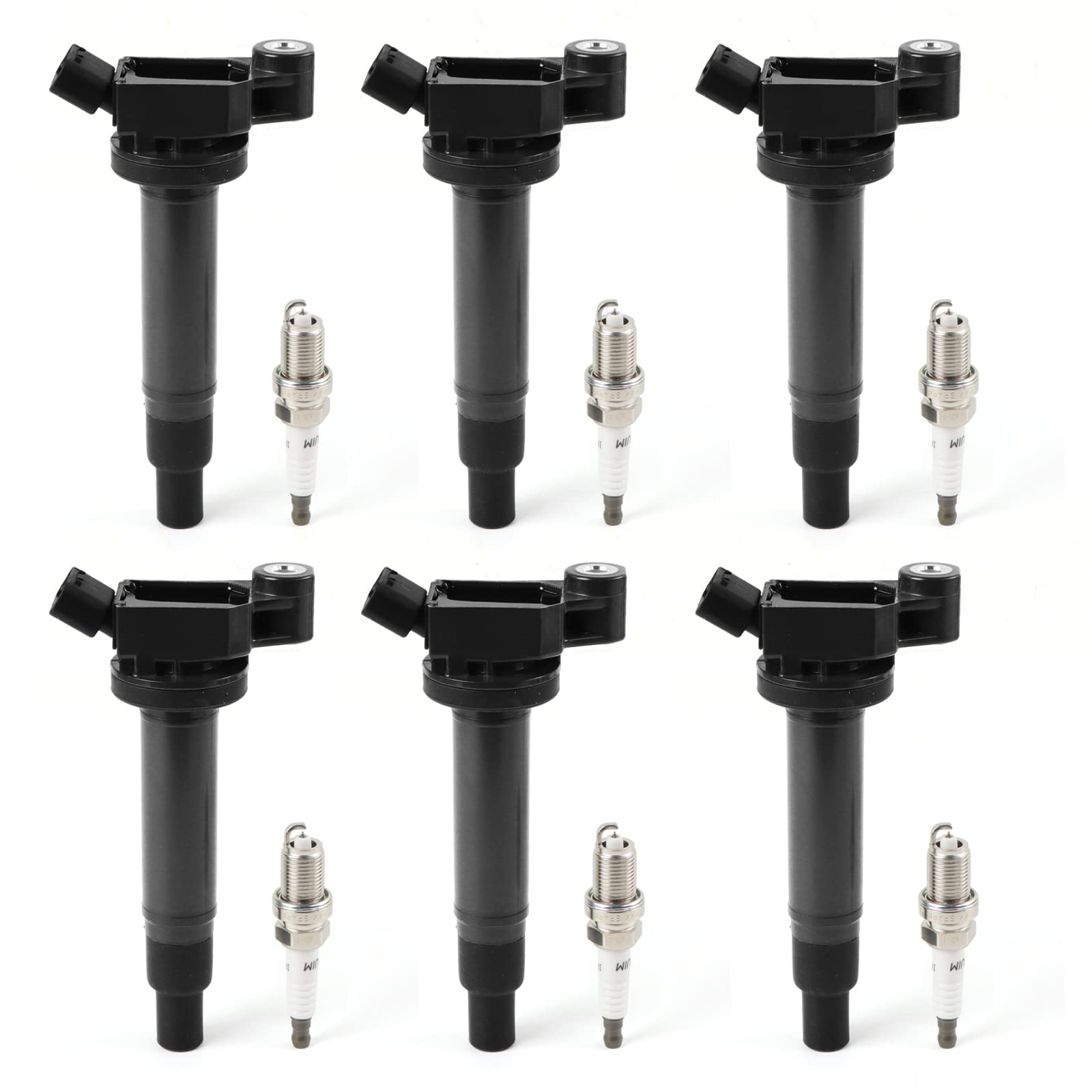 thumbnail image 2 of Prominent Autoparts 6 Ignition Coils + 6 NGK Platinum Spark Plugs – 99-03 Lexus ES300 V6 3.0L 2 of 5