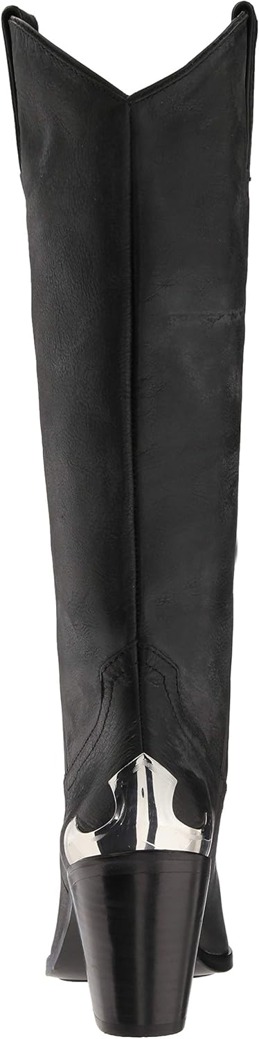 frye faye metal plate pull on