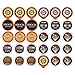 Extra Caffeine Extra Bold Coffee Single Serve Cups For Keurig K Cup Brewers 1.0 and 2.0 Variety Pack Sampler (30 Count)