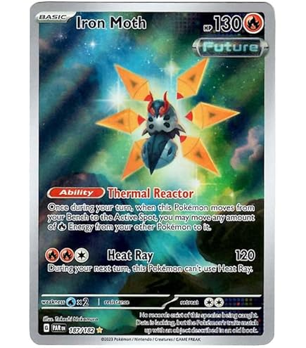 Amazon.com: Pokemon - Iron Valiant ex 249/182 - Paradox Rift - Special  Illustration Rare