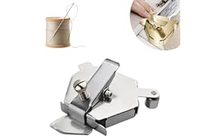 WONTOPER Magnetic Sewing Guide, Polygonal Hemmer Guide for Sewing Machine, 2025 Upgraded Multi-Purpose Magnetic Stainless Steels Guide for Sewing Machine, Quilting Supplies and Accessories (Silver)