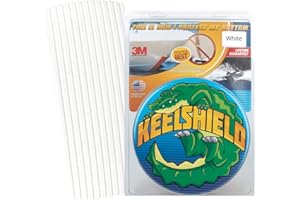 Gator Guards KeelShield Keel Guard - Helps Prevent Damage, Scars and Scratches - DIY Installation - Compatible with Fiberglass and Most Aluminum Boats - Made in The USA - 4’ to 12’ Lengths