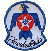EagleEmblems PM0027 PM0027 Patch-USAF,Thunderbirds (3-3/8'')