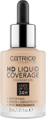 Catrice HD Liquid Coverage Foundation Mattifying 30ml longlasting view 2