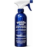 Woody Wax Boat Spray, Non-Skid Deck Wax &amp; Metal Restorer, 16 Oz | Professional All-In-One Marine Protection for Decks, Hulls &amp; Towers, No-Buff Formula Against Corrosion, Saltwater &amp; UV Damage