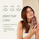 Khadi Nut Brown Plant Hair Dye Henna Amla Natural Vegan 100g view 3