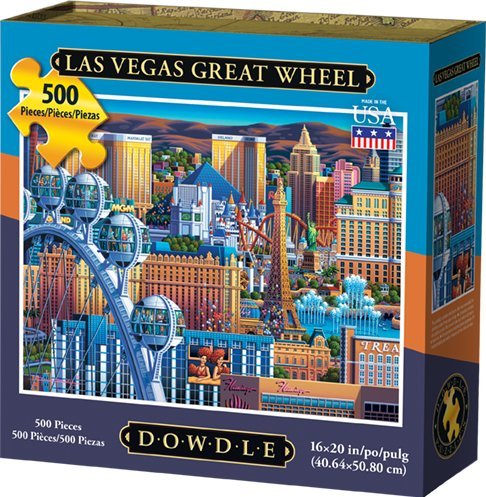 Dowdle Jigsaw Puzzle - Las Vegas Great Wheel - 500 Piece