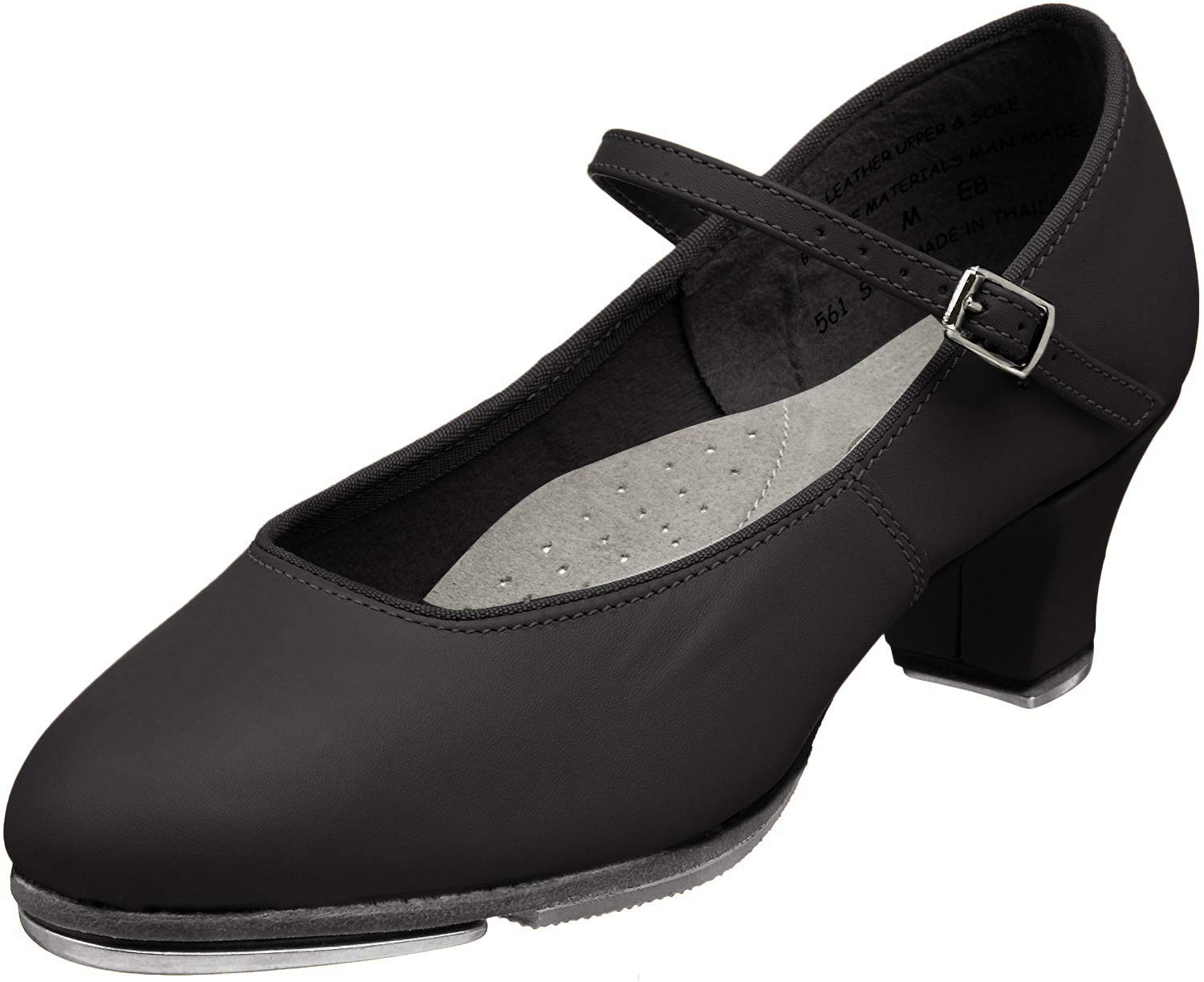Photo 1 of Capezio womens Jr. Footlight Tap dance shoes, Black, 6.5 US