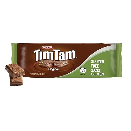 Arnott’s Tim Tam Gluten Free Milk Chocolatey Cookie, Original Flavour 150g