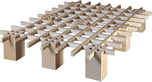 Quagga Designs Tic Tac Toe Platform Bed Queen Amazon Ca Home Kitchen