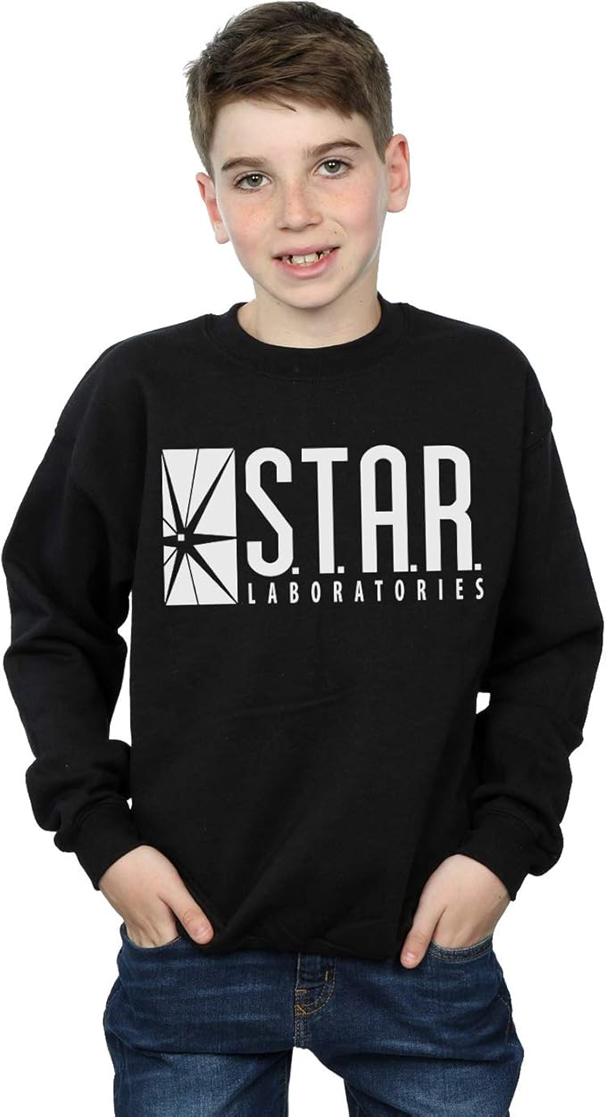 barry allen in star labs sweatshirt