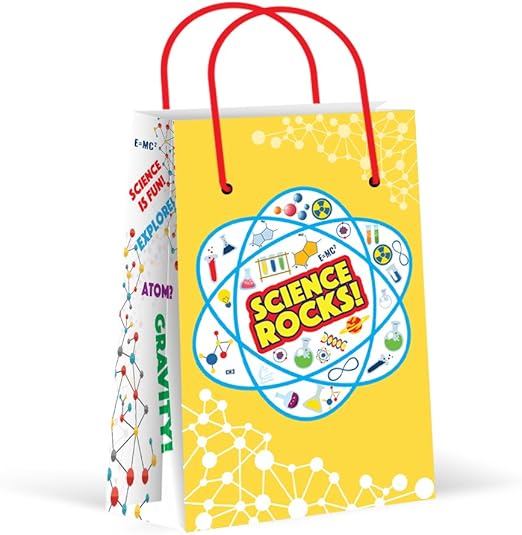 Premium Science Party Bags, Party Favor Bags, New, Treat Bags, Gift Bags,Goody Bags