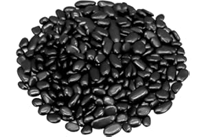 VIREKM Stones for Plants,Decorative Ornamental Pebbles,River Rocks, 6-9 mm Garden Landscaping Stones,Gravel Filler for Home Decoration Flower Bed Fish Tank Plants Vases Succulents