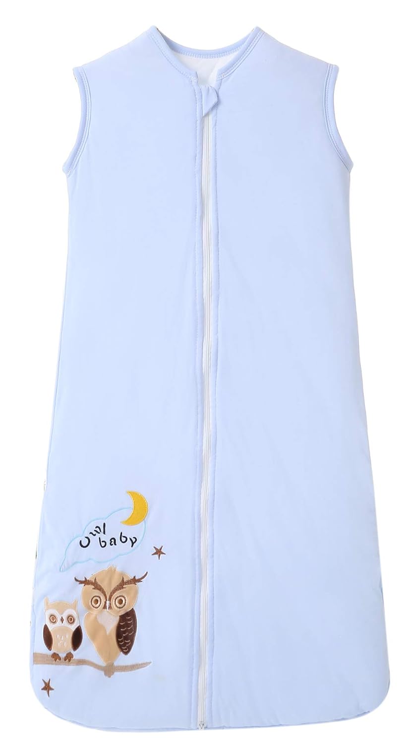 70cm 0 6mois Gigoteuse Bebe Garcon Fille Enfant Tog 2 5 Coton Owl Hiver Taille 0 6 Annees A Pied Bleu Gigoteuses Matelas Et Linge De Lit Centroarco Com