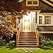 Qedertek Solar Light, 16 LED Outdoor Motion Sensor Light Waterproof Wall Light Security Lighting With 2 Smart Modes for Garden, Patio, Deck, Yard, Pathway and Driveway