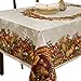 Benson Mills Harvest Splendor Engineered Printed Fabric Table Cloth, Fall, Harvest, and Thanksgiving Tablecloth (60