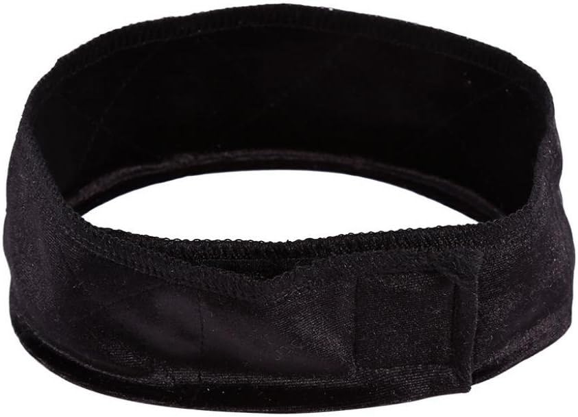 Women Flexible Velvet Wig Grip Scarf Headband Adjustable Fastener Hair Band - Hearsbeauty