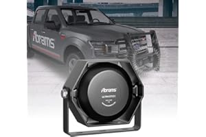 Abrams Compact 100 Watt High Performance Siren Speaker (Capable with Any 100 Watt Siren) Ultra Slim Low Profile