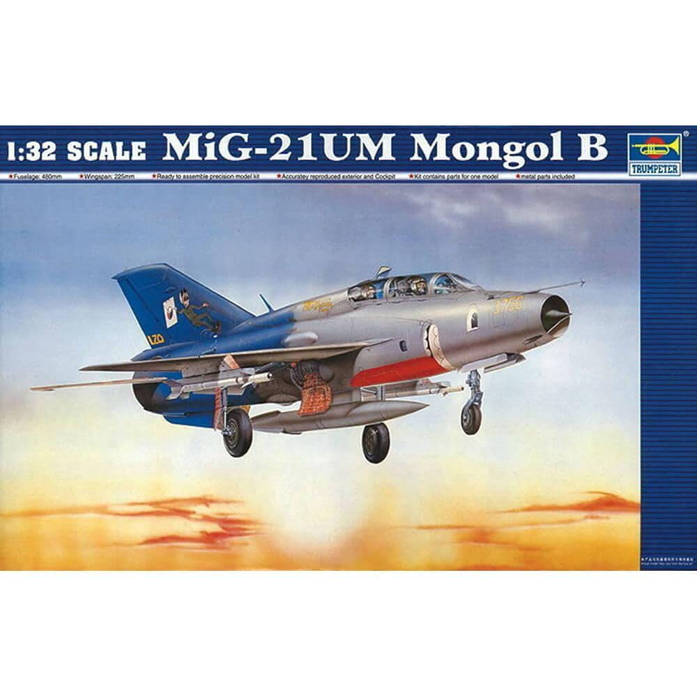 Trumpeter 1:32 - Mikoyan Mig-21UM Mongol B