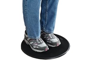 Sammons Preston Transfer Disc, 15" Pivot Disc for Safe Transfers with 360° Rotation, Non-Slip Surface for Sitting or Standing, Mobility Aid for Elderly, Caregivers, and Disabled, Lightweight Design