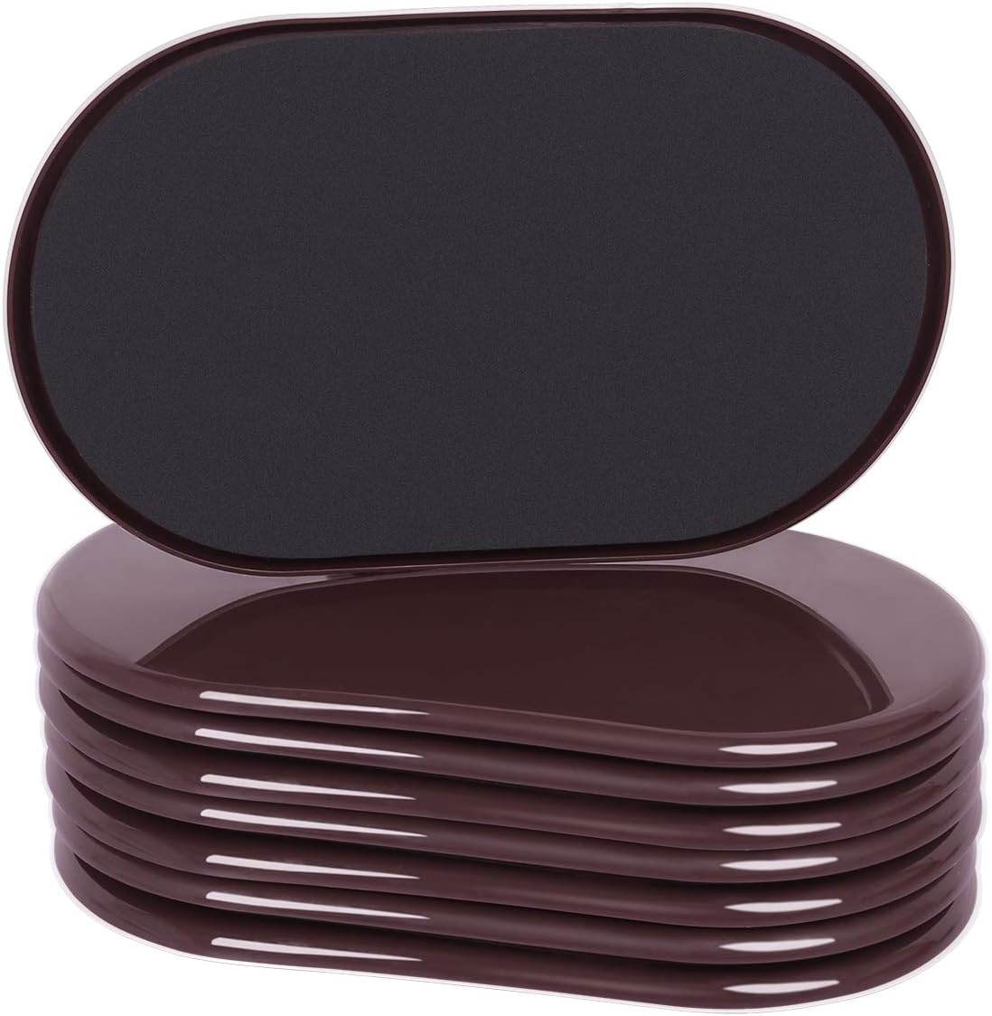 RCHYFEED 8PCS-Reusable Furniture Slider for Carpet, Heavy Duty Furniture Movers, Fit Table, Sofa and Chair, Move Your Furniture Easily & Safely, 9-1/2