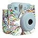 Fintie Protective Case for Fujifilm Instax Mini 8 Mini 8+ Mini 9 Instant Camera - Premium Vegan Leather Bag Cover with Removable Strap, Love Tree
