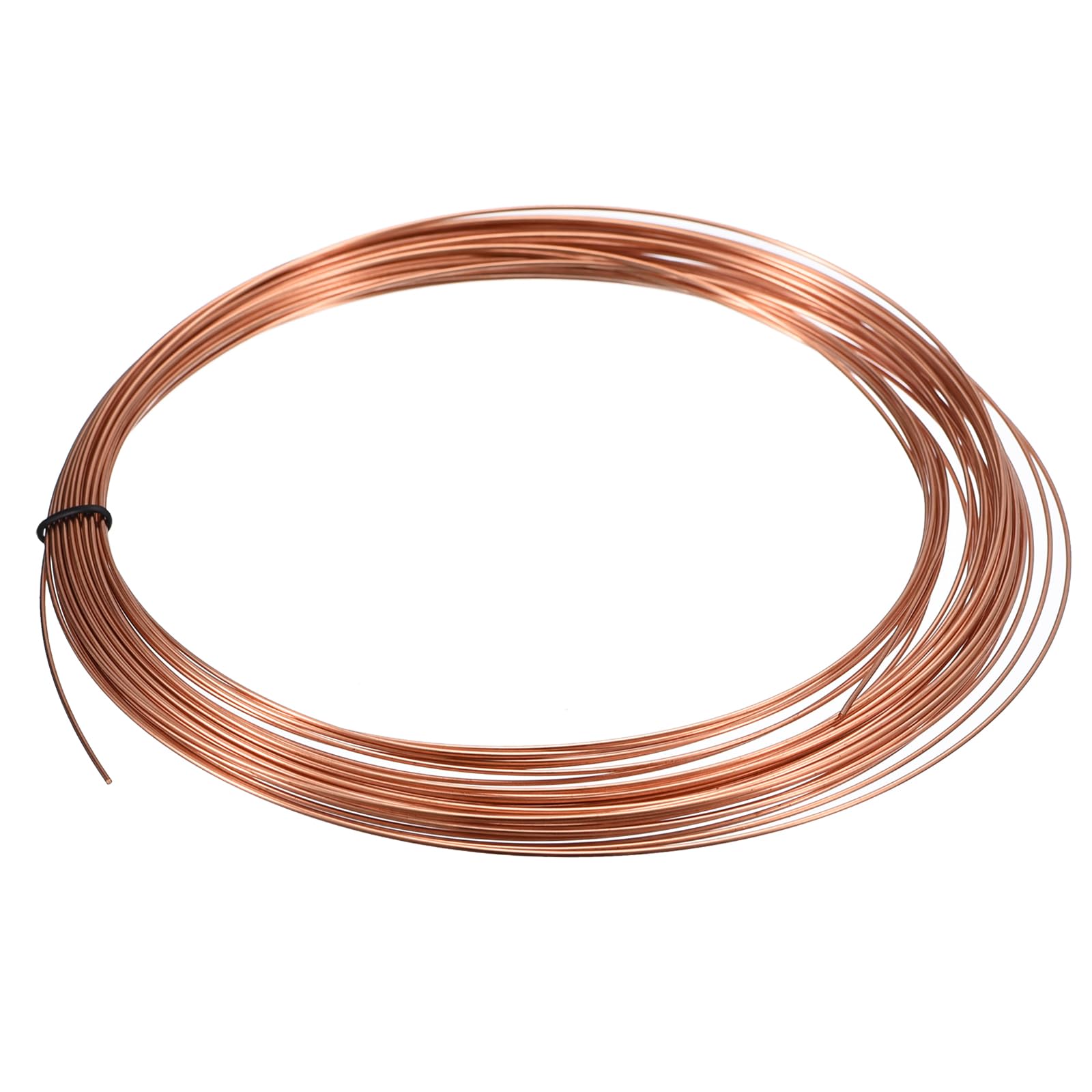 uxcell 99.9% Soft Copper Wire(18 Gauge, 98 FT), 0.25 Pound Spool Pure Copper Wire for Jewelry Making, Craft, Decorations