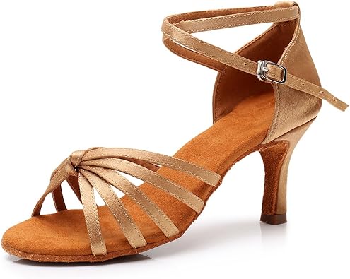 latin heel shoes