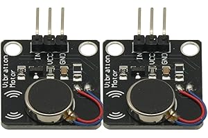 GODIYMODULES 2PCS PWM Vibration Motor Switch Module DC 5V for Arduino MEGA2560 R3 DIY Kit 9000RPM Minimum