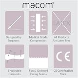 MACOM Signature Post Surgical Bra Front Fastening Clay 36 view 4