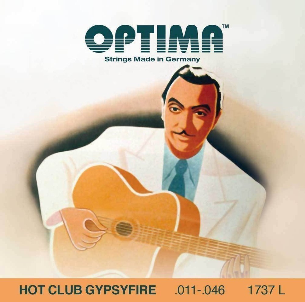 Optima™ Hot Club Gypsyfire L - Strings For Acoustic Guitar - 011/046