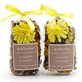 AlaTyche Yellow Potpourri Bags,Lemon Scented