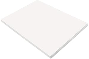 Prang Papier de construction (anciennement SunWorks), blanc, 45,7 x 61 cm, 100 feuilles