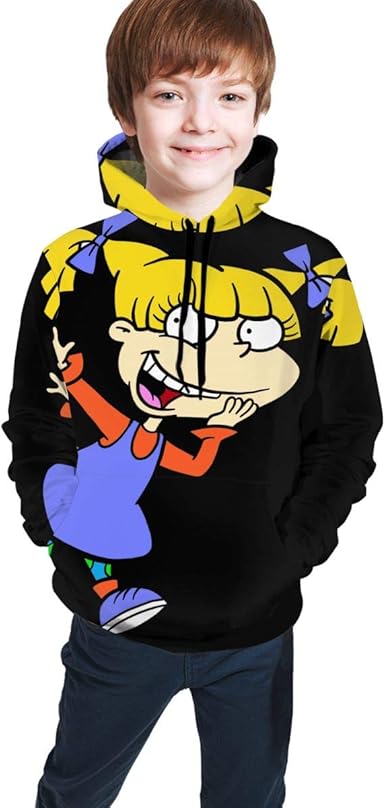 rugrats hoodie black