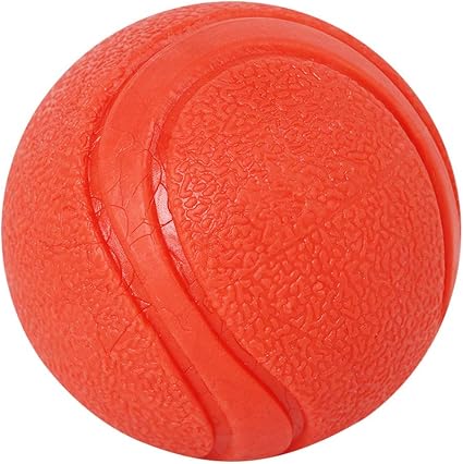 Caoqao Balle Pour Chien Jouet à Mâcher Caoutchouc Robusteballe Chien Indestructible Jouets Pour Grands Et Petits Chiens En Caoutchouc Naturel