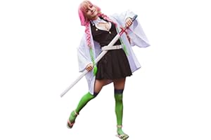 Nuoqi Zentisu Tanjiro Cosplay Adult Giyuu Tomioka Outfit Shinobu Anime Halloween Costume