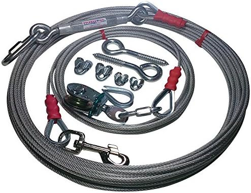 Freedom Aerial Dog Runs™ 50 FT Standard Duty FADR-50SD