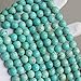 MJDCB Best Sellers Stone Beads Turquoise Round Loose Beads for Jewelry Making DIY Bracelet Necklace (8mm)