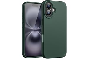 JETech Liquid Silicone Case for iPhone 16 6.1-Inch, Silky Soft Touch Full-Body Protective Phone Case, Anti-Scratch Shockproof
