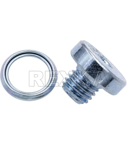 Amazon.com: Rexka 2 Sets Transmission Drain Plug with Gasket 90341