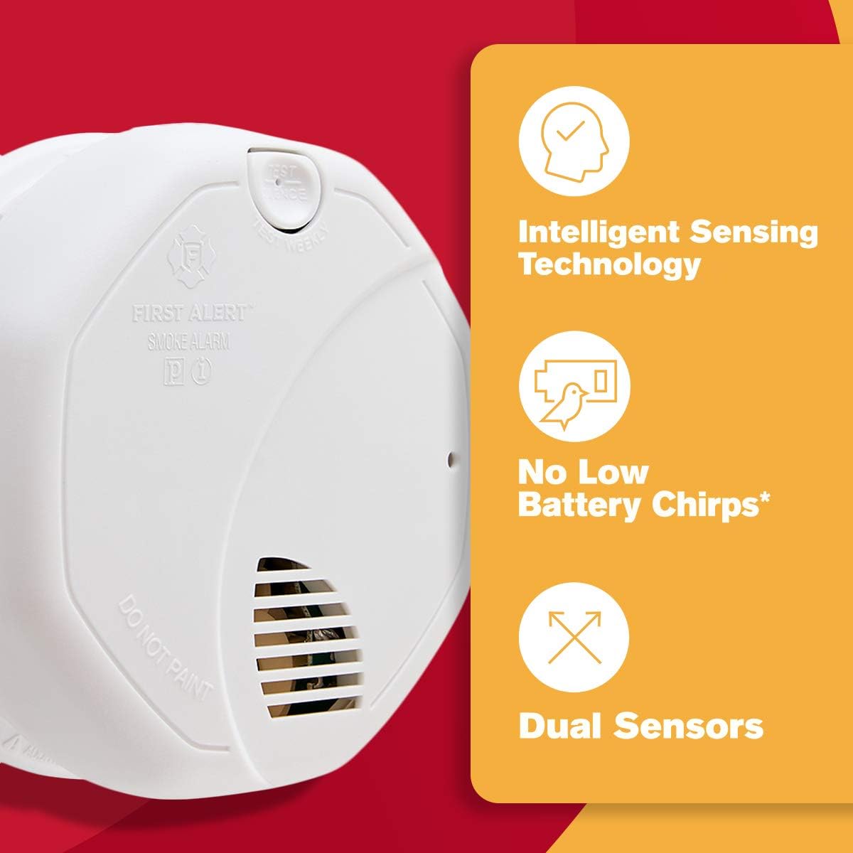 First Alert Dual Sensor Smoke And Fire Alarm Sa3210 Amazon Com
