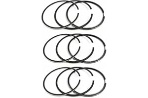 WSBAODAN 3 Sets D902 Piston Rings Replacement Compatible with Kubota Engine BX24 BX25 BX1880 Tractor ZD1021 RTV900G9 RTV900R RTV900R6