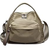 WEEKXING Crossbody Bag for Women Shoulder Handbags Top-Handle Lightweight Large Capacity Casual Nylon Purse Handbag