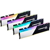 G.SKILL Trident Z Neo Series DDR4 RAM (XMP) 64GB (4x16GB) Up to 3600MT/s* CL16-19-19-39 1.35V Intel AMD Desktop Computer Memory U-DIMM (F4-3600C16Q-64GTZNC)