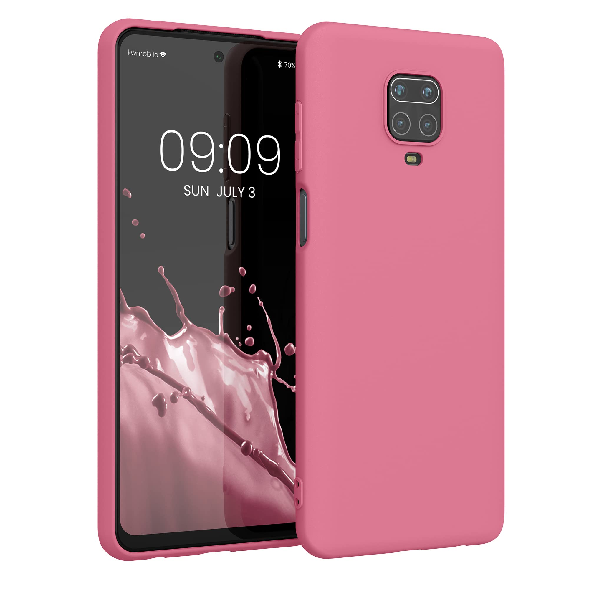 kwmobile Case for Xiaomi Redmi Note 9S / 9 Pro / 9 Pro Max Case - Soft Cover - Shockproof TPU Material - Wireless Charging - Sweet Candy — image 1