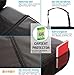 Zohzo Car Seat Protector & Back Seat Organizer/Kick Mat Bundle - Child & Infant Baby Seat Protectors