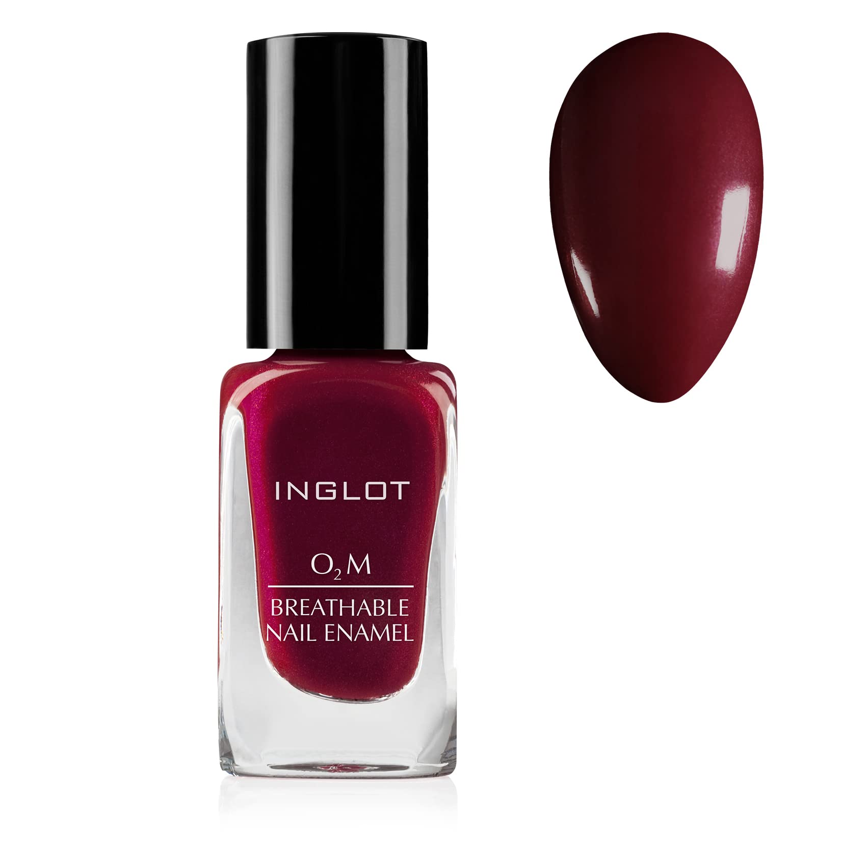 Inglot O2M Breathable Nail Enamel - Breathable nail polish for a healthy look | Long-lasting shine | Natural care | Ideal for everyday use | 11 ml | 625