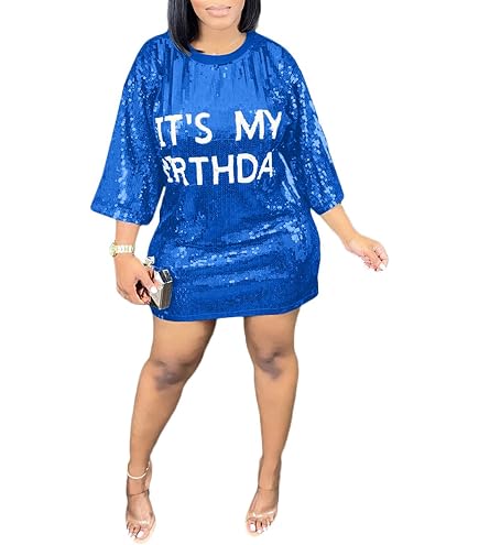 it's my birthday sequin dress wholesale iXubem Womens Sequins Mini Dresses Sexy Ruffle Short Sleeve Party Cocktail Clubwear Short Dresses A Black : Clothing, Shoes & Jewelry 75% OFF] 2026 Christmas have party dress 25ACT15 Color:Crystal Lilac